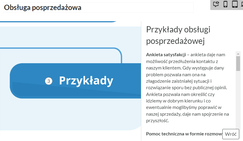 Przykładowy widok na otwarte okno grafiki interaktywnej