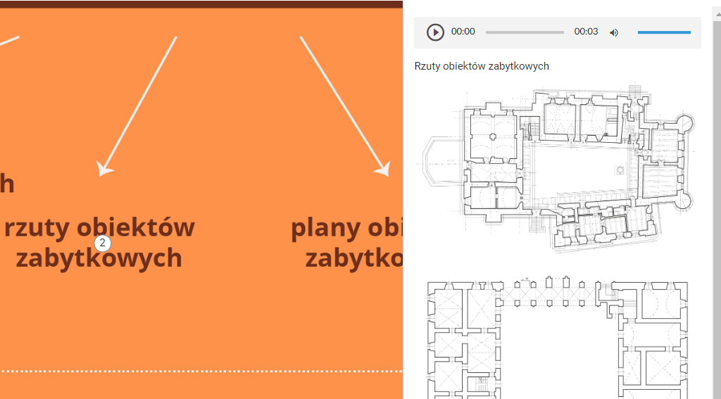 Przykładowy wygląd wyświetlania znaczników