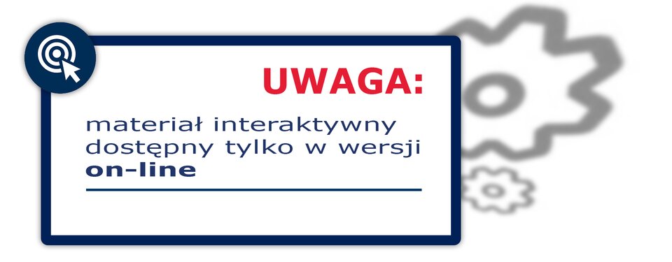 Interaktywne zadanie z przyporządkowaniem obrazków do opisów