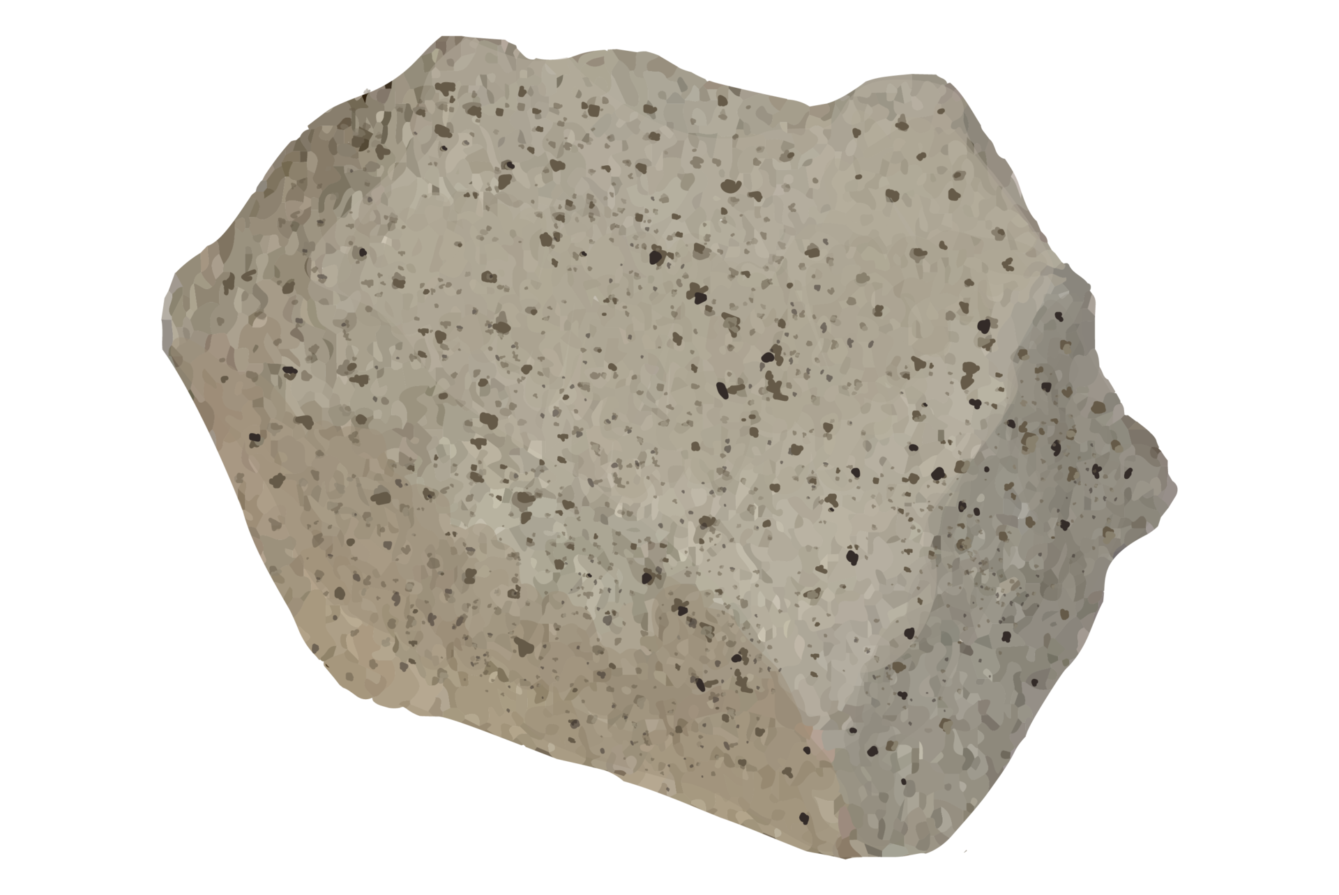 Grafika przedstawiająca zeolit, widoczne wyraźne pory