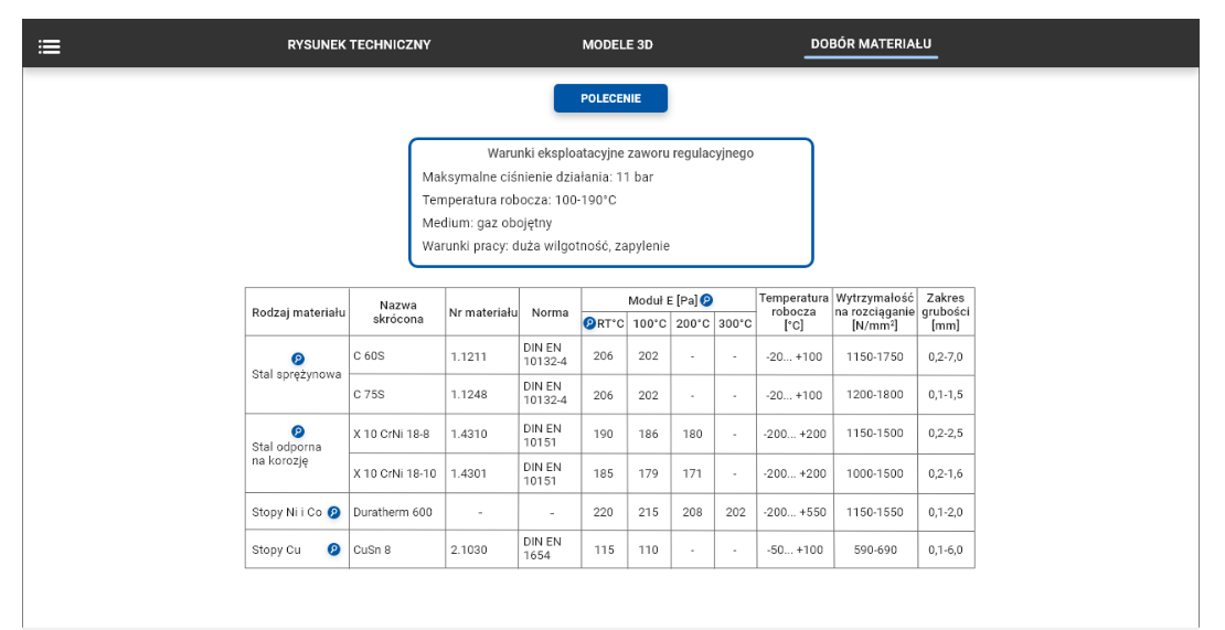 Widok przejścia do kolejnego modułu
