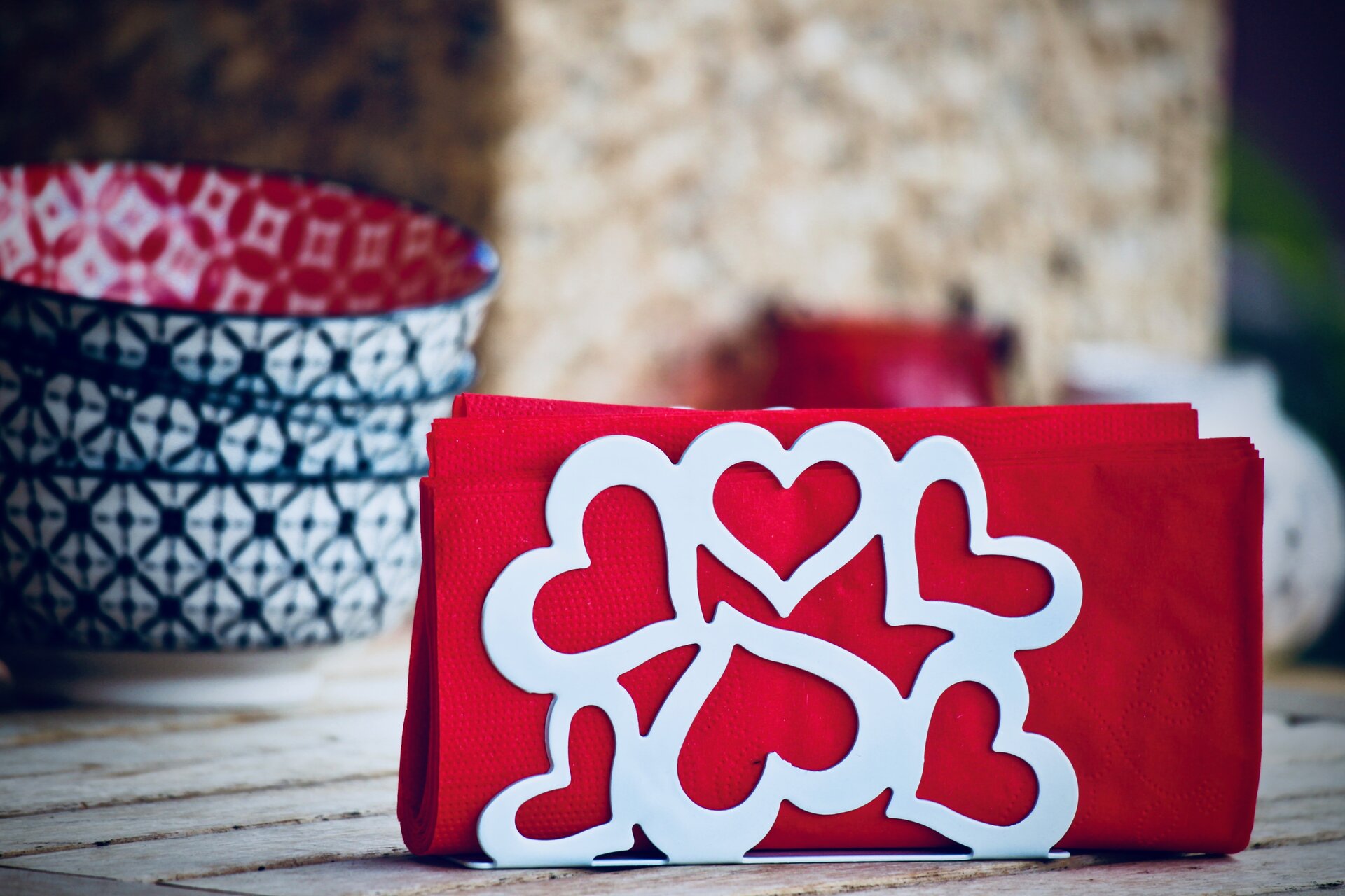 Ilustracja przedstawia serwetki.