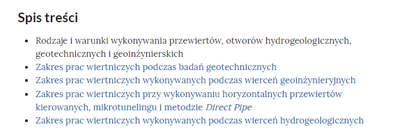 Przykładowy spis treści e‑booka