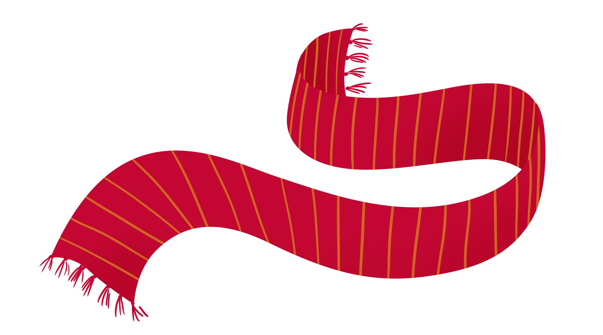 Ilustracja przedstawia szalik.