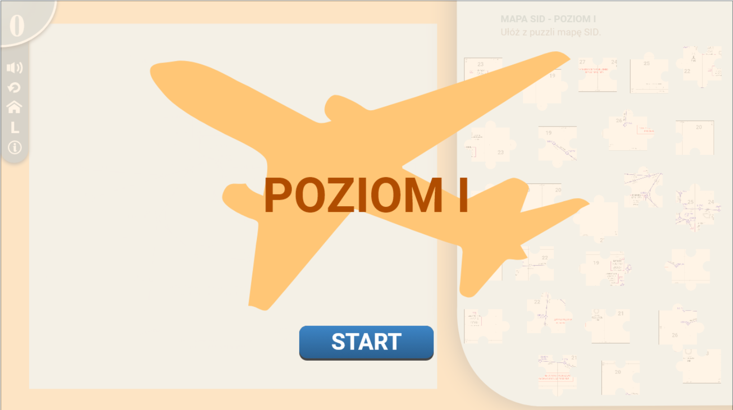 Przykładowy ekran w grze