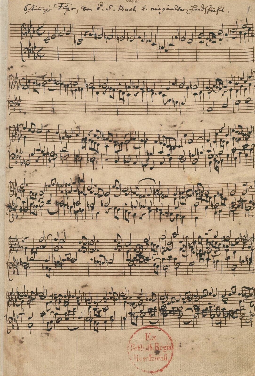 Jan Sebastian Bach "Preludium"