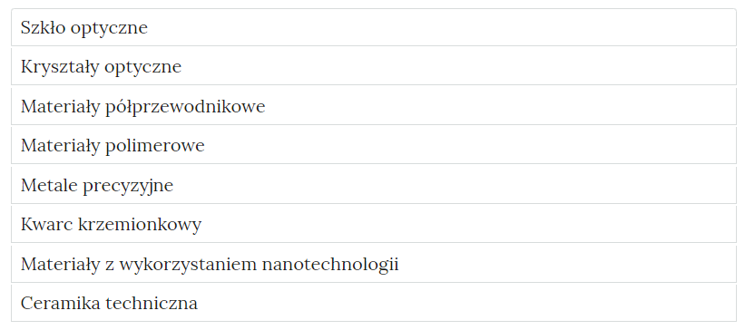 Przykładowe zakładki w atlasie interaktywnym