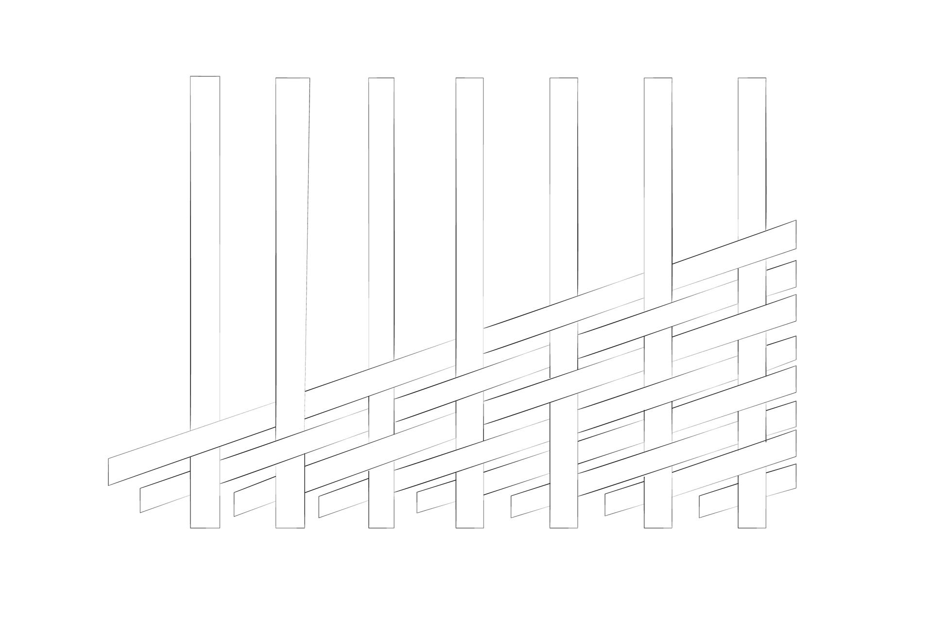 Grafika przedstawia splot skośny. Opis splotu znajduje się w treści powyżej.
