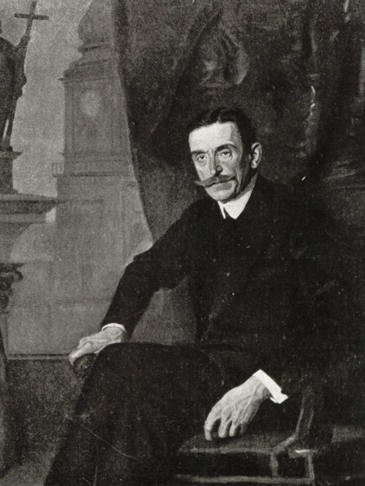  Portret przedstawiający postać Zdzisława Lubomirskiego.