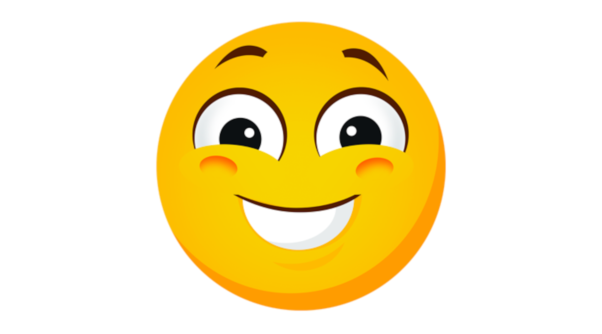 Na ilustracji znajduje się roześmiana buzia.