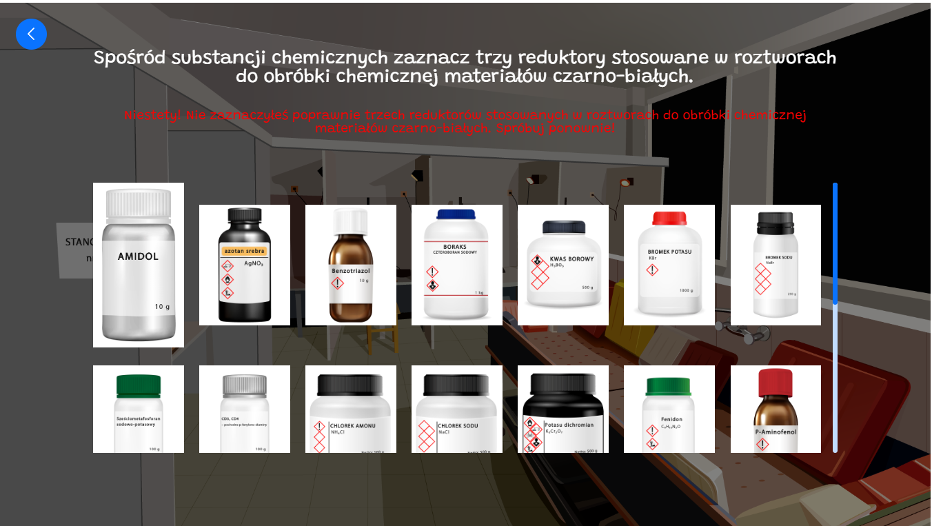 Widok zadania - wirtualne laboratorium