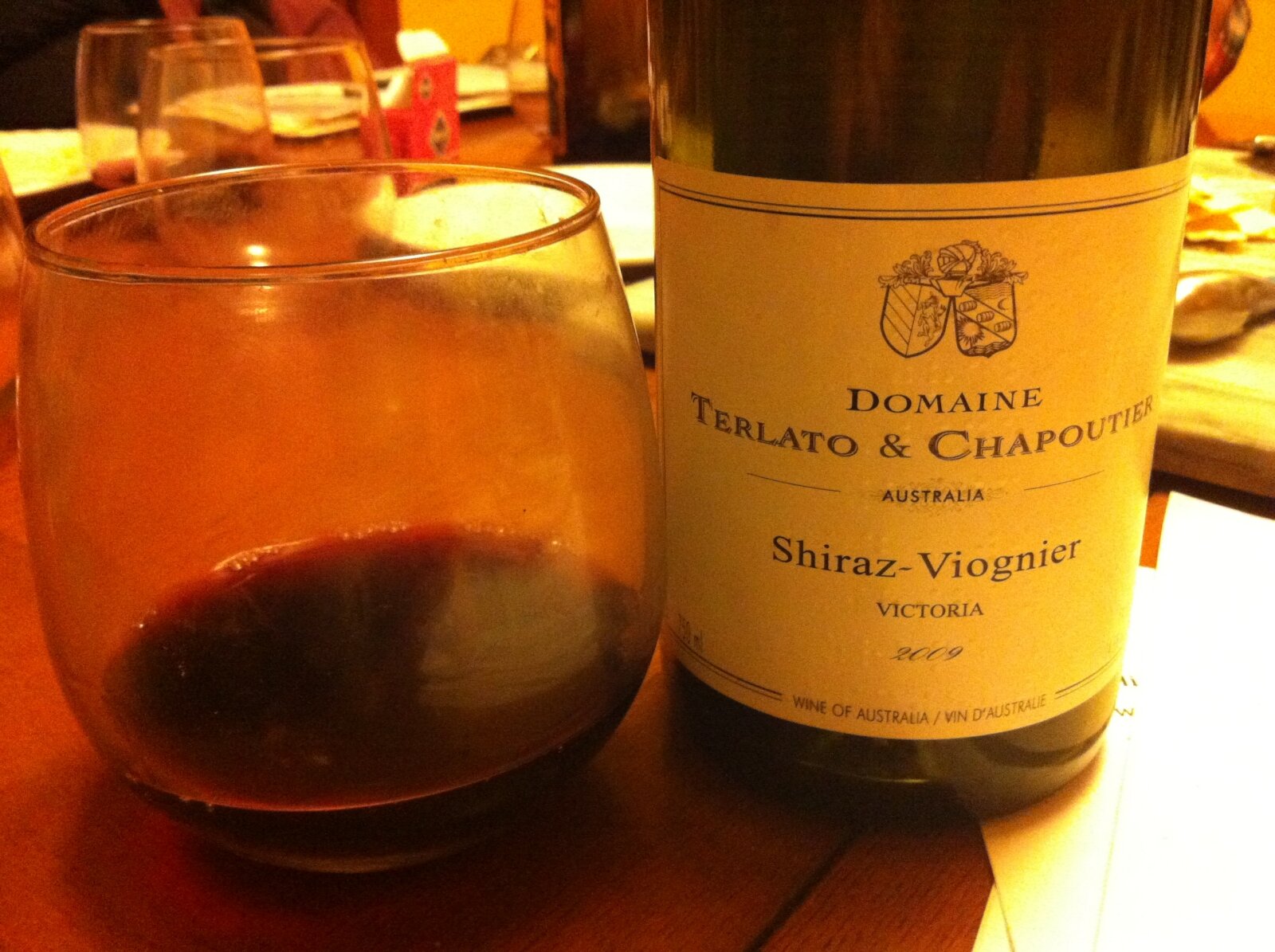 Wino australijskie z odmiany Shiraz