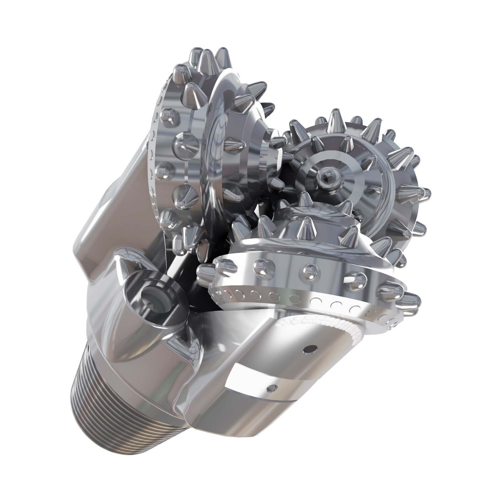 Świder gryzowy z zębami słupkowymi