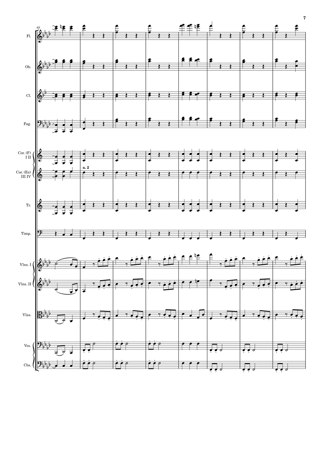 Ilustracja przedstawia stronę partytury utworu.