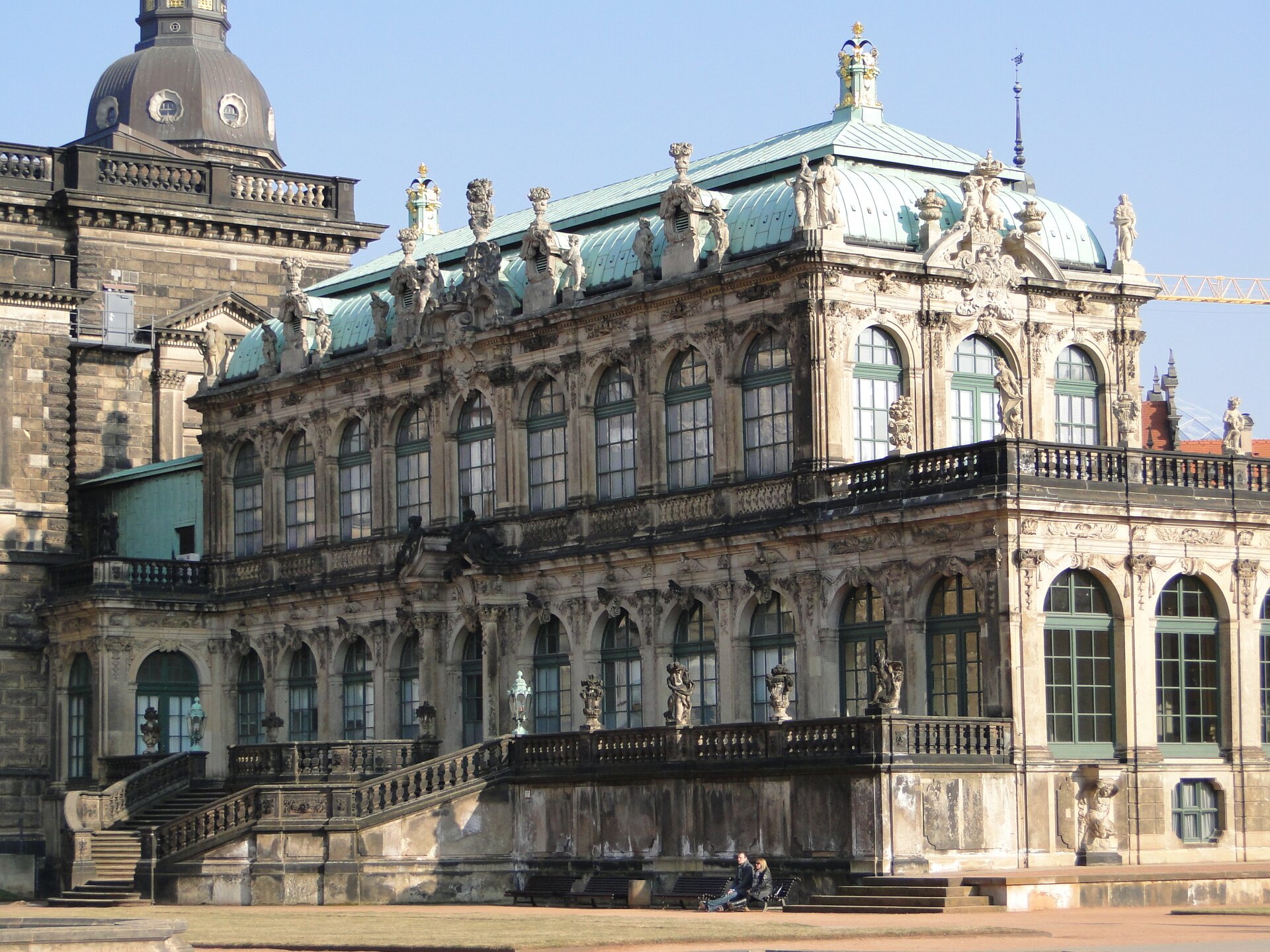 Pawilon Niemiecki w Zwinger, Drezno, Niemcy