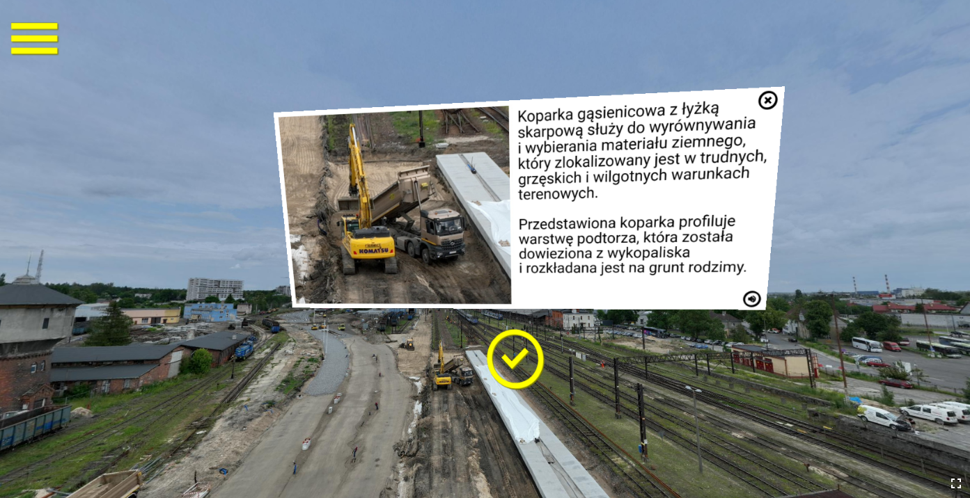 Przykładowy widok wycieczki wirtualnej