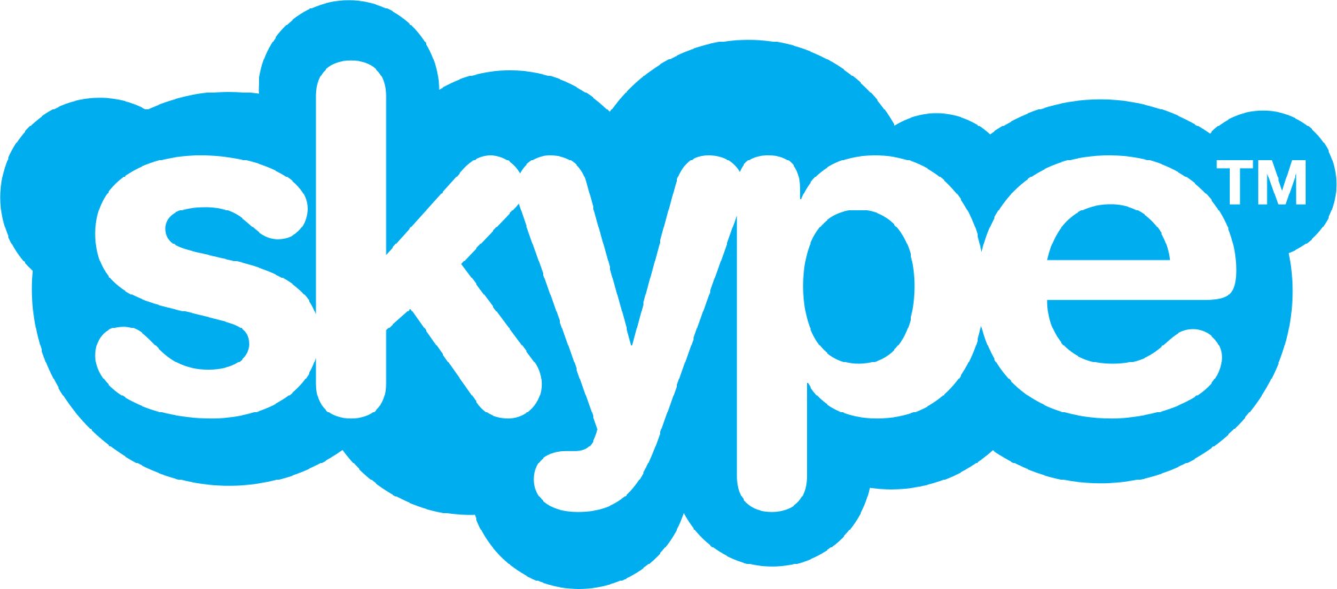 Logo komunikatora internetowego: Skype