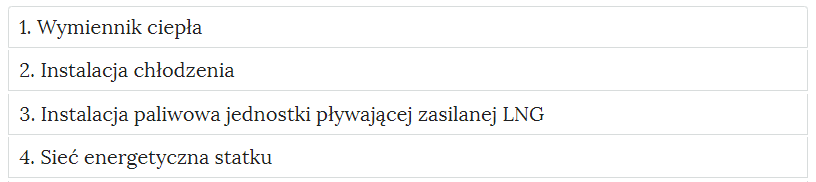 Zdjęcie przedstawia przykładowy wygląd zakładek zawierających interaktywne materiały sprawdzające. Składają się one z prostokątnych paneli umieszczonych jeden pod drugim. Każdy panel posiada numer oraz tytuł, który nawiązuje do zawartego w nim zadania.