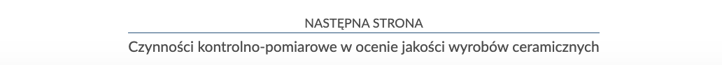 Zrzut ekranu przedstawiający nawigację strony lekcji. W tym przypadku jest to informacja o przejściu do następnej strony, Interaktywne materiały sprawdzające.