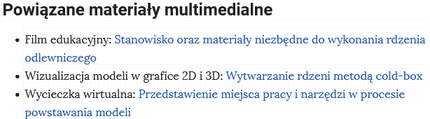 Odnośniki do materiałów