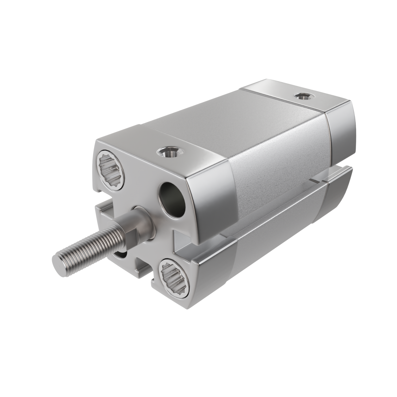 Siłownik jednostronnego działania pchający