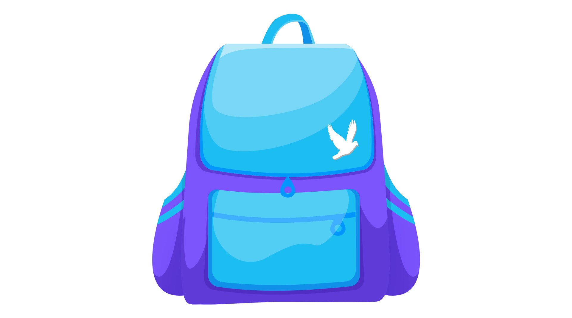 Na ilustracji znajduje się plecak.