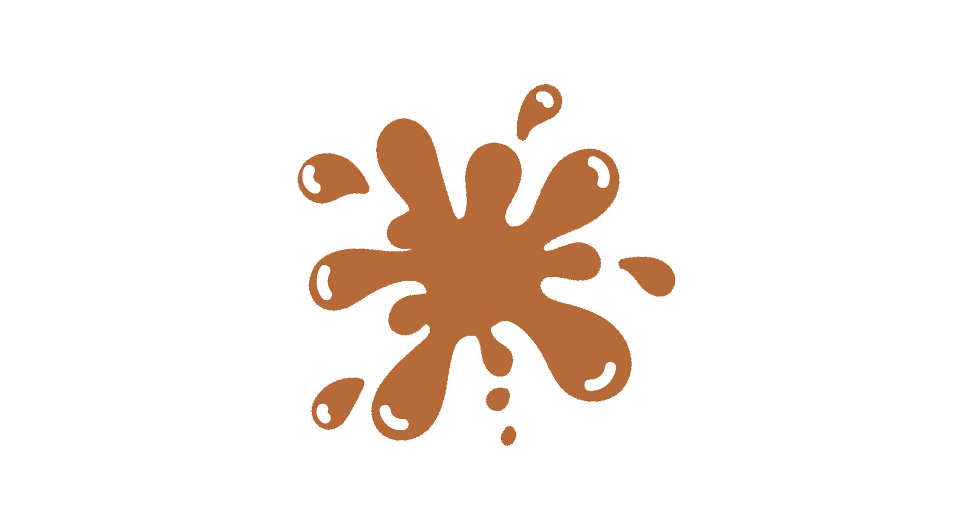 Na ilustracji znajduje się brązowa plama.