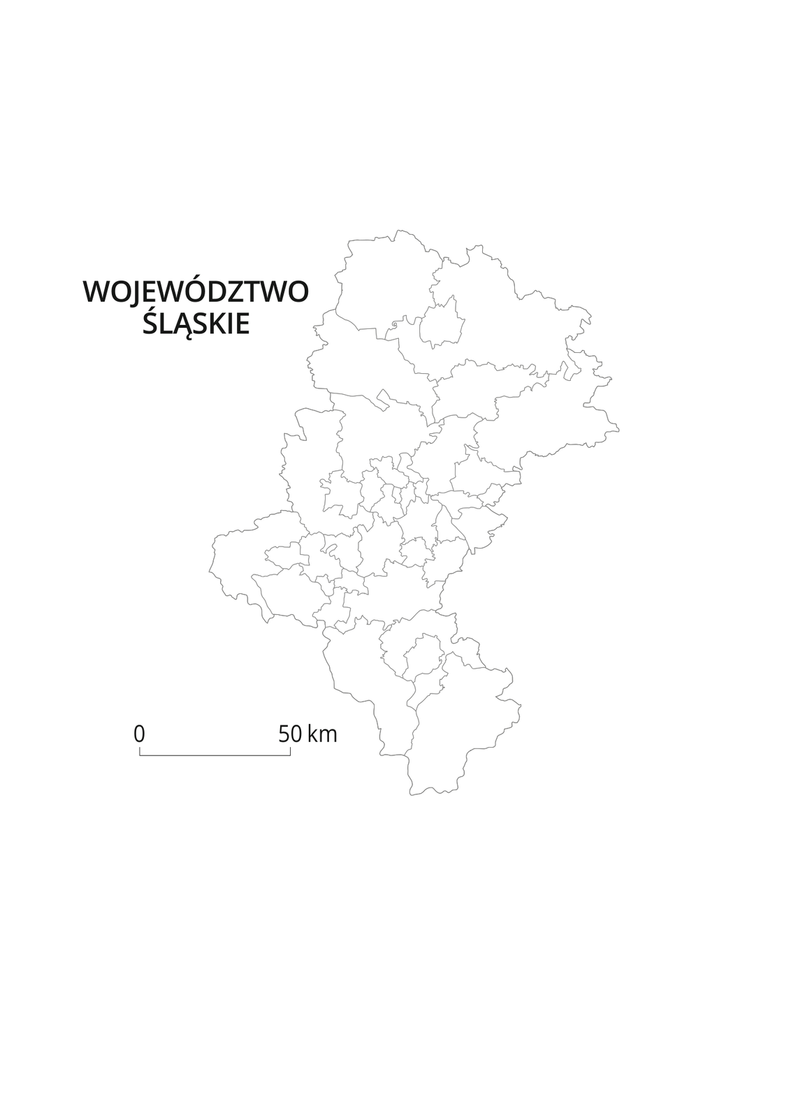 Mapy konturowe województw