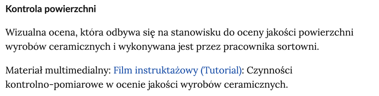 Na grafice przedstawiono przykładowe pojęcie wraz z jego definicją. Pojęcie znajduję się u góry i napisane jest pogrubioną czcionką, natomiast definicja została umieszczona pod pojęciem.