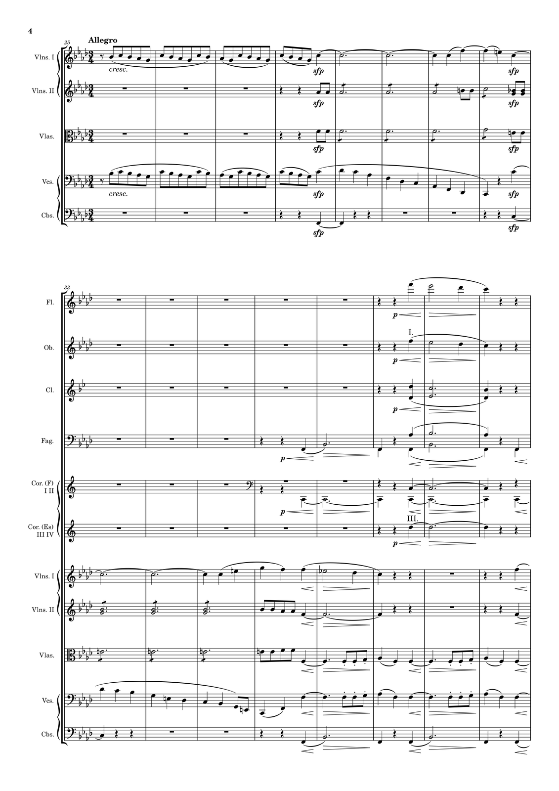 Ilustracja przedstawia stronę partytury utworu.