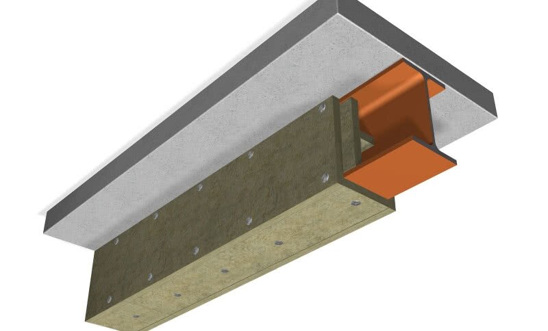 Grafika przedstawia kształtownik stalowy. Ma on nieregularny kształt.
