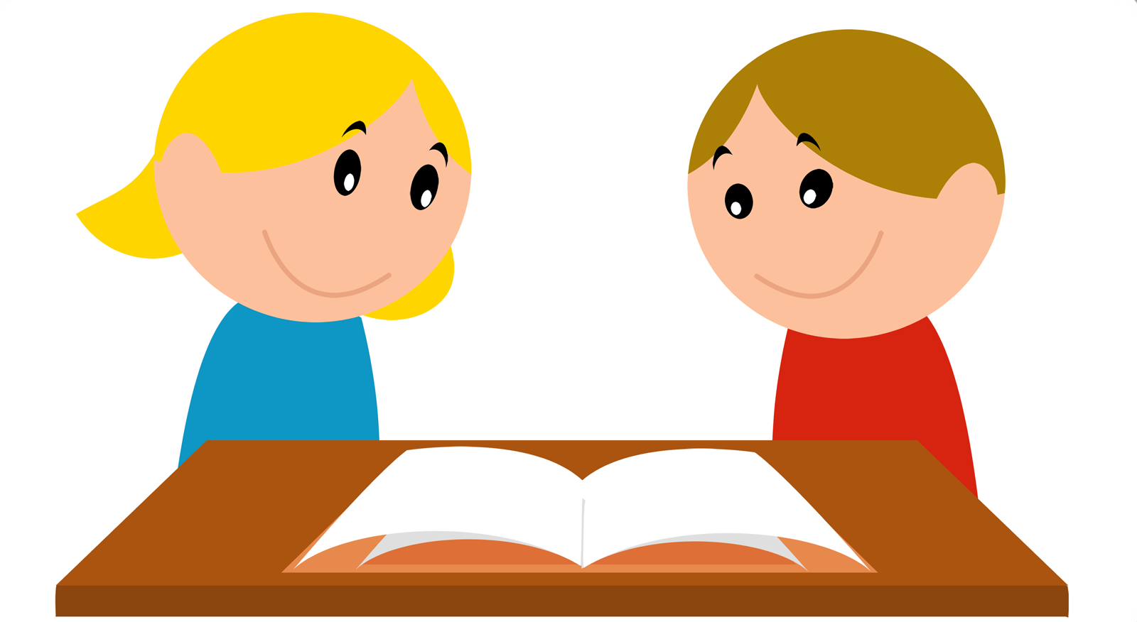 Ilustracja przedstawia dzieci czytające książkę.