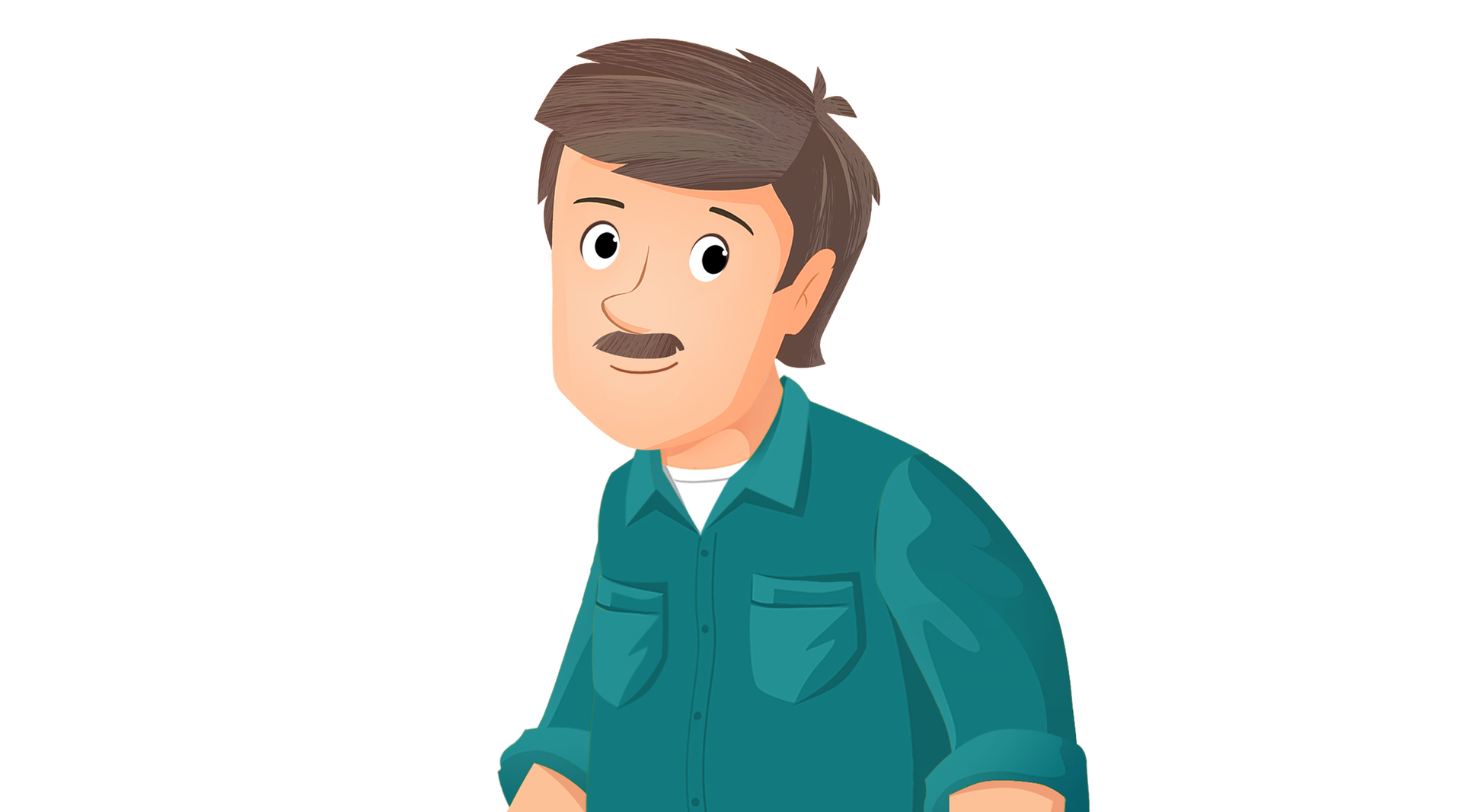 Ilustracja przedstawia dziadka.