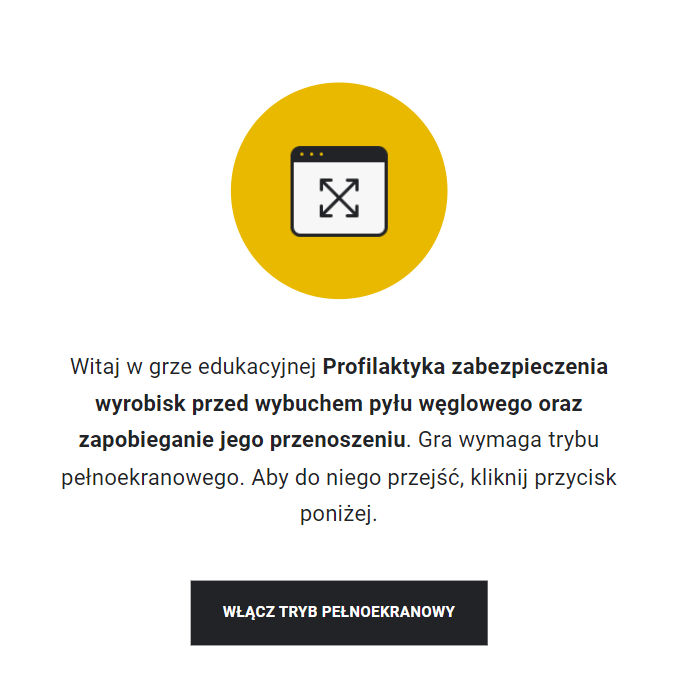 Grafika przedstawia przykładowy wygląd gry edukacyjnej.