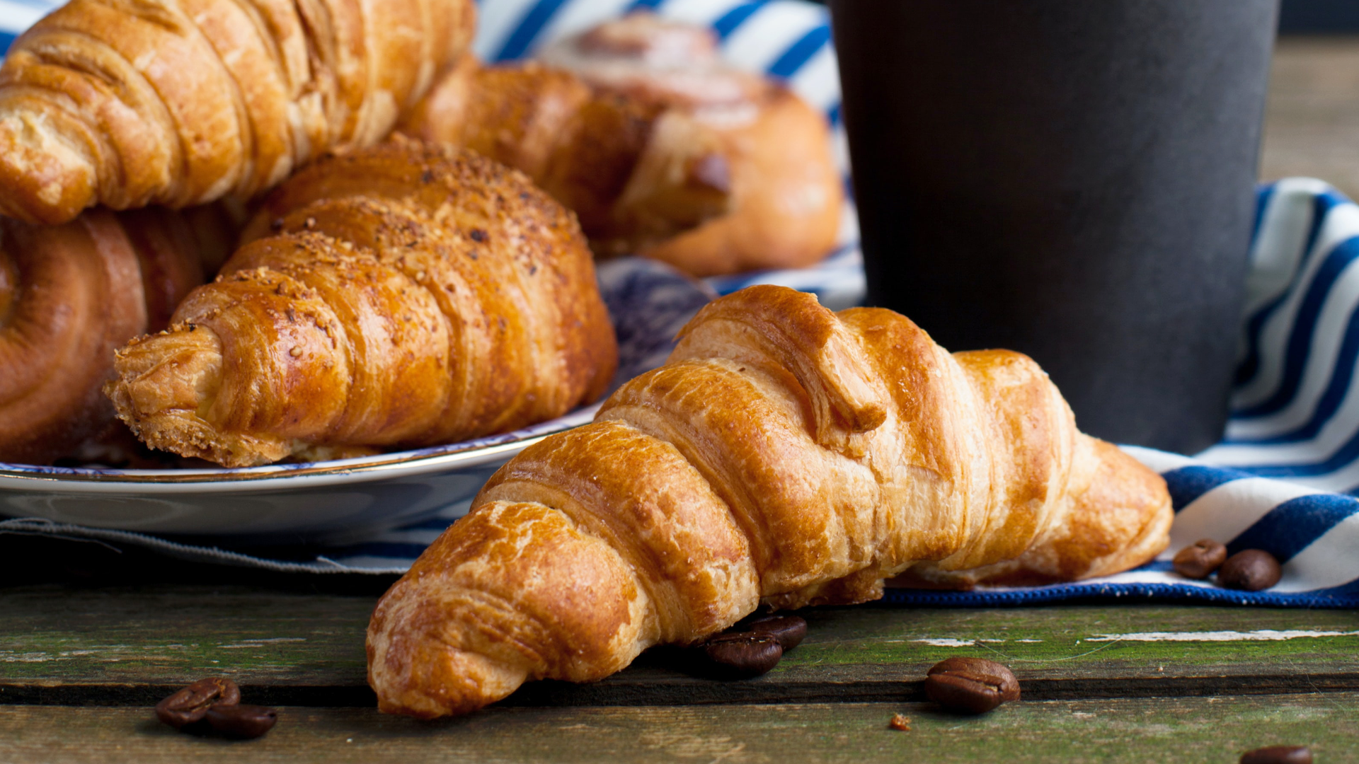 Zdjęcie przedstawia włoskie rogaliki.