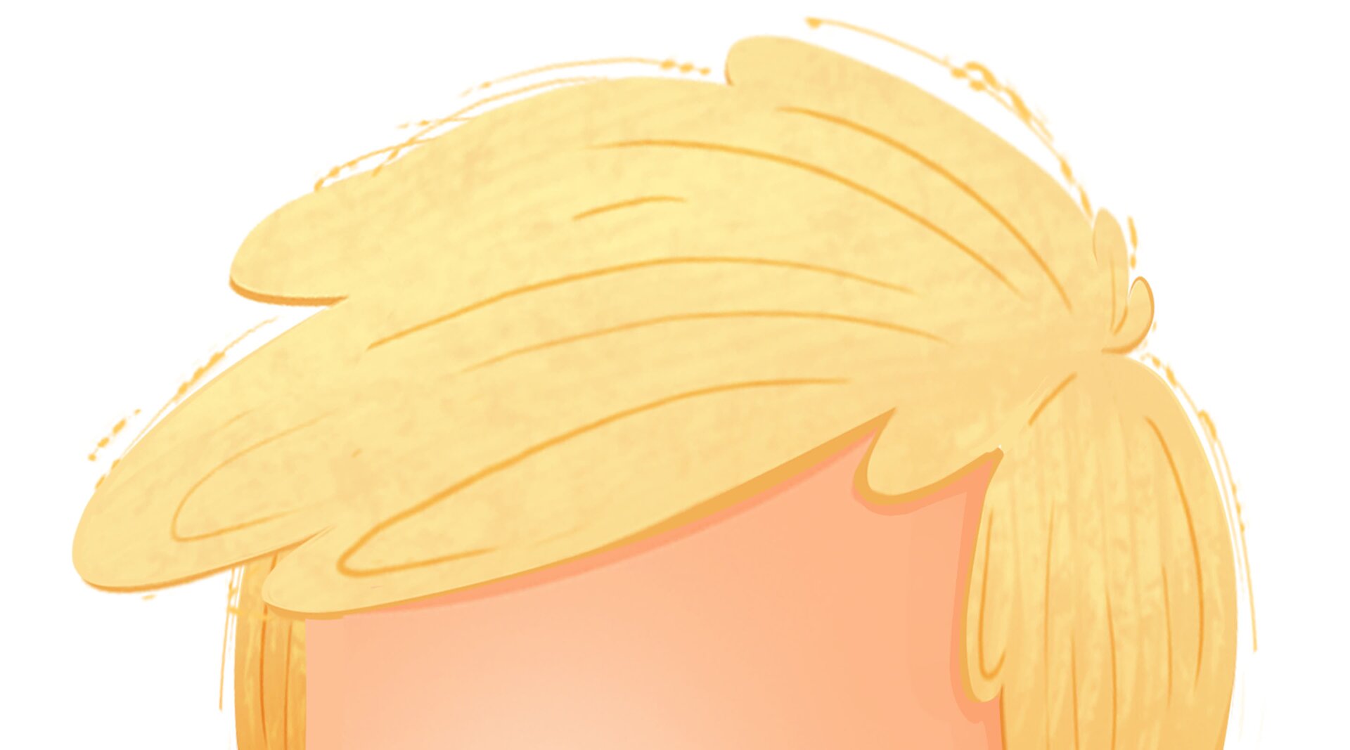 Na ilustracji znajdują się włosy na głowie Tima.