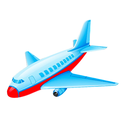 Ilustracja przedstawia samolot