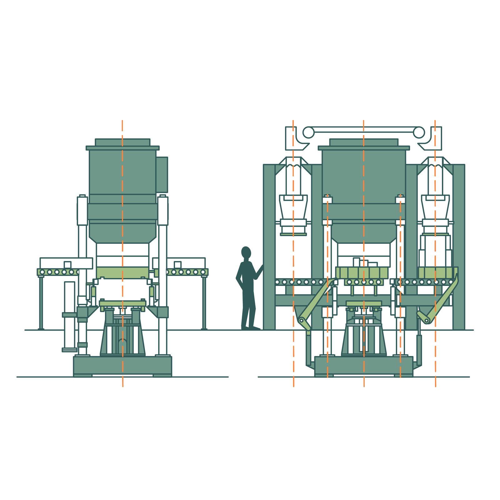 Formierka impulsowo‑prasująca FIP
