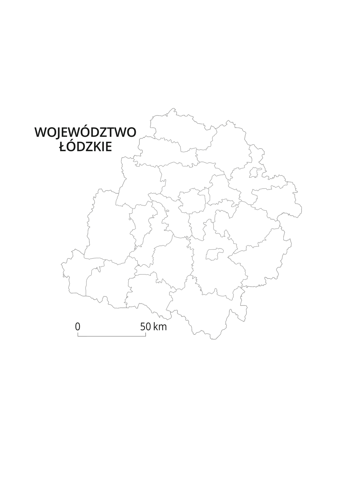 Mapy konturowe województw