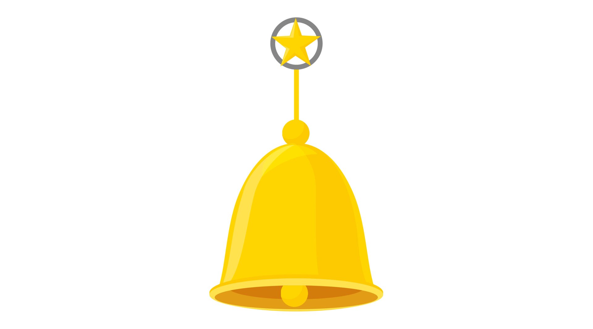 Ilustracja przedstawia dzwoneczek. 