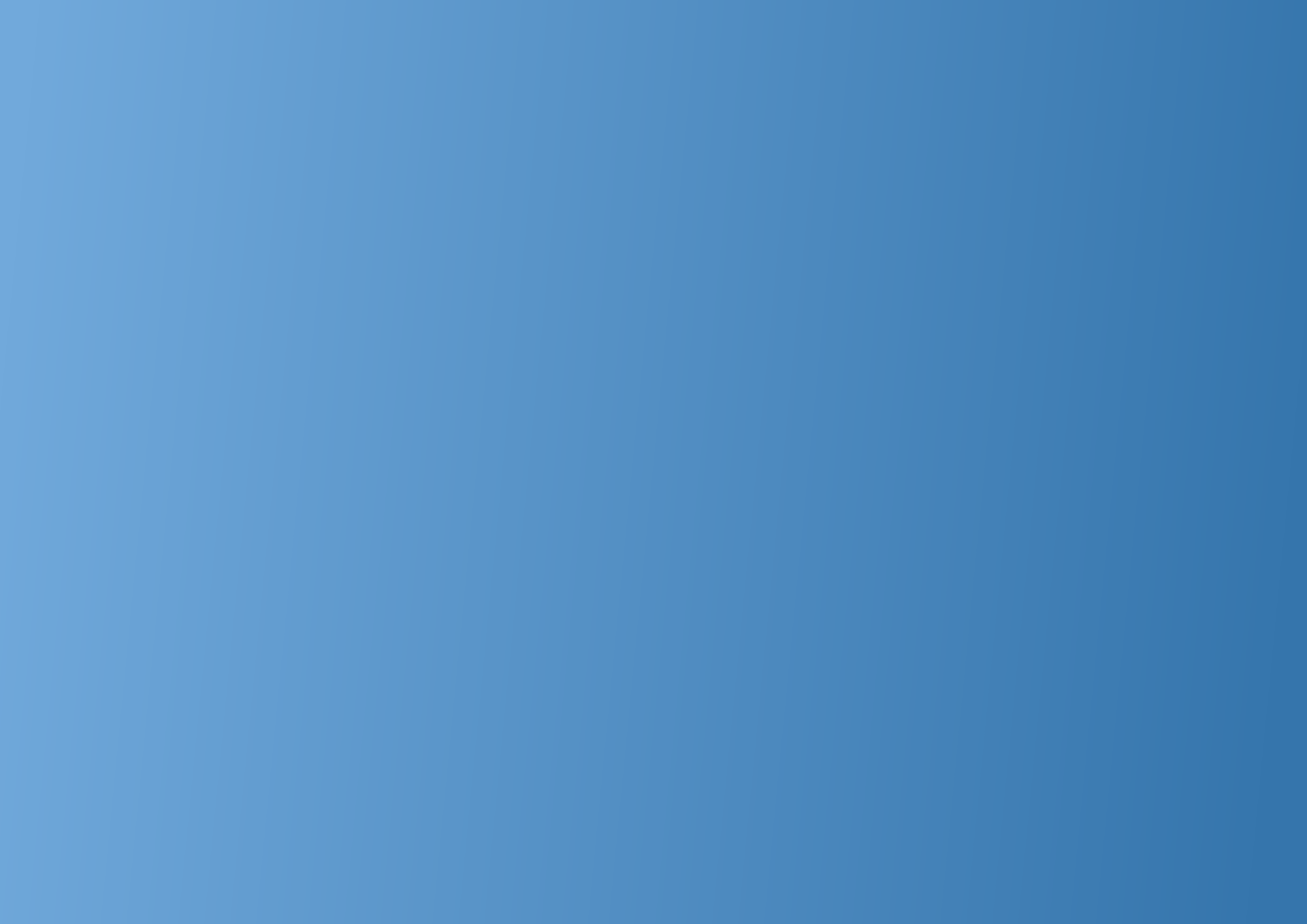 Obraz przedstawia gradient z koloru jasnoniebieskiego do lekko ciemniejszego niebieskiego odcienia.