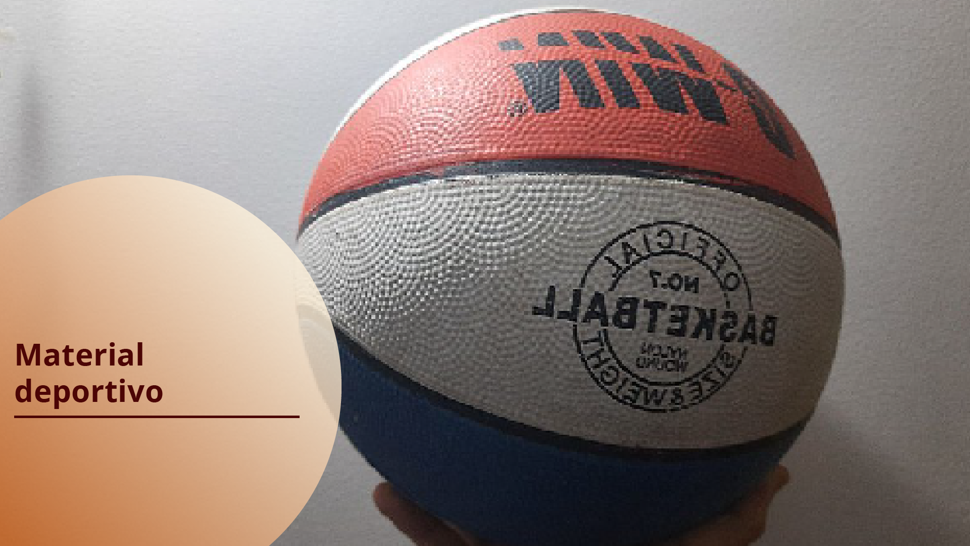 Ilustracja przedstawia piłkę do koszykówki.