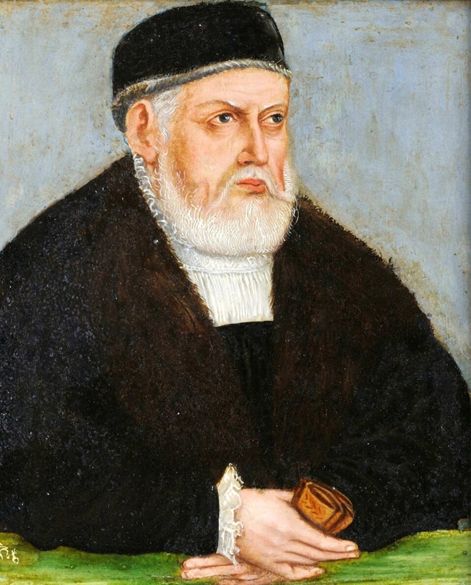 Obraz przedstawiający miniaturę Zygmunta I Starego.