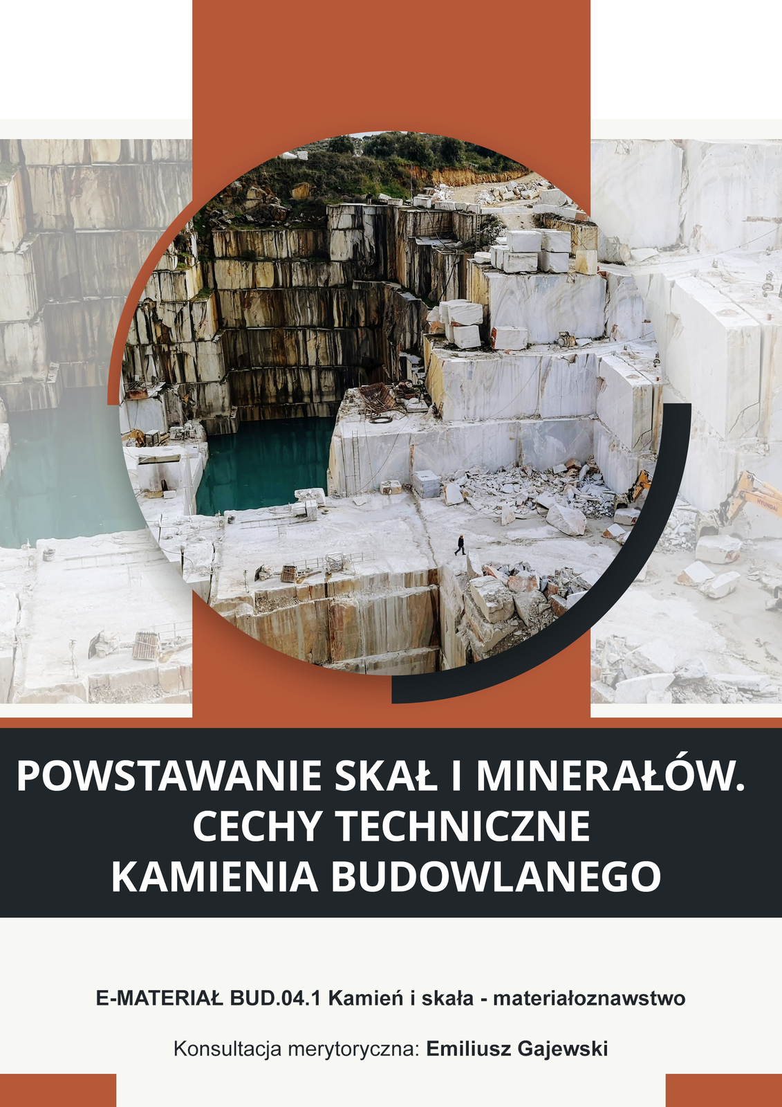 Okładka e‑booka z grafiką oraz elementami wprowadzającymi: tytułem, nazwą e‑materiału oraz nazwiskiem konsultanta merytorycznego.