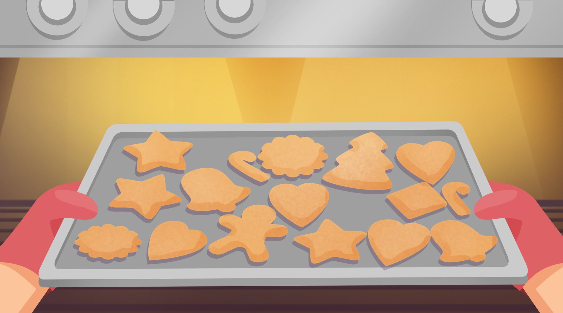 Na ilustracji znajdują się pierniczki