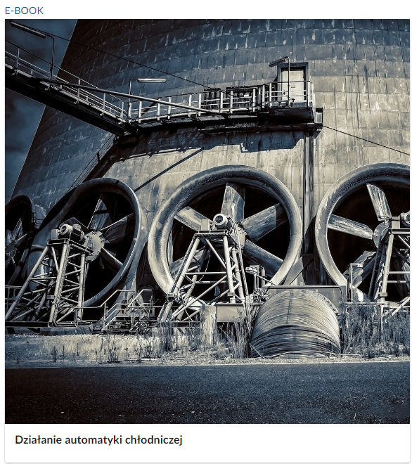 Grafika przedstawia ikonę e‑booka. Ikona ma formę kafelka. Składa się z ilustracji powiązanej w tematem oraz tytułu.