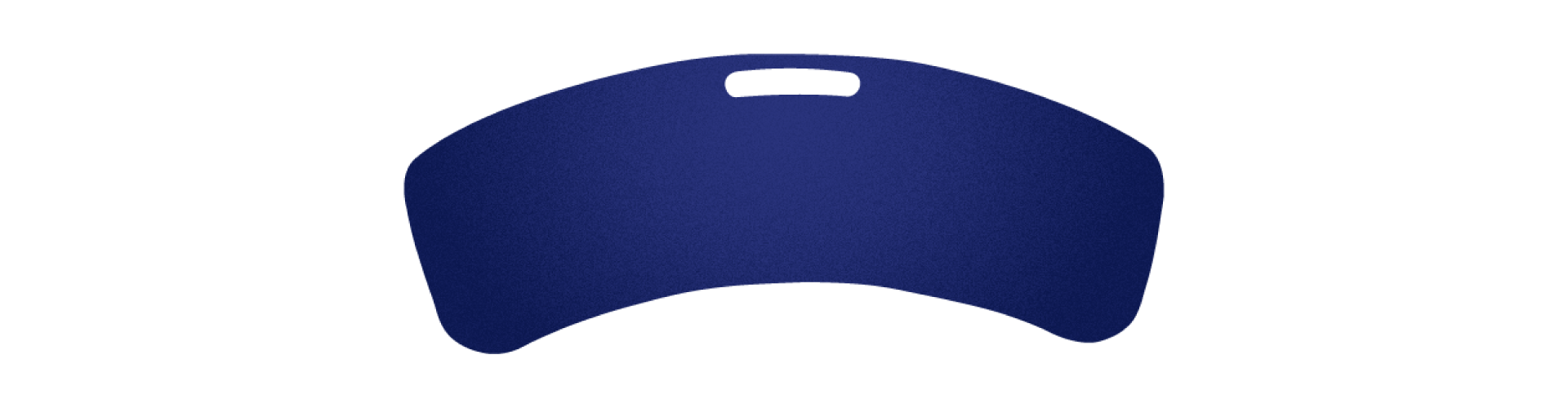 Deska ślizgowa ma kształt szerokiego łuku. Posiada podłużne wycięcie przy zewnętrznej wybrzuszonej krawędzi.