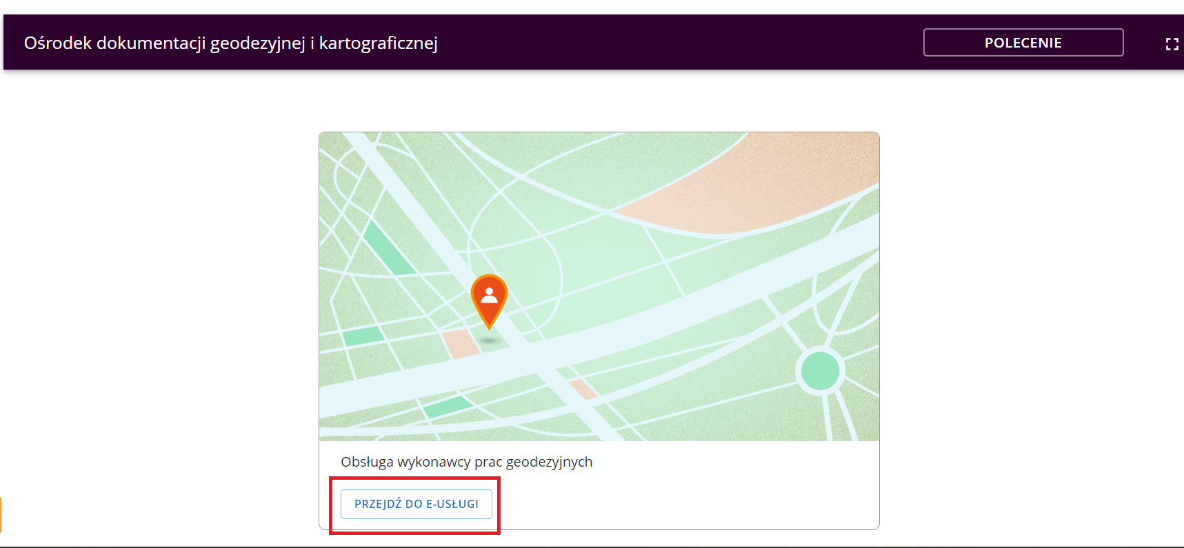 Opcja wyboru zadania