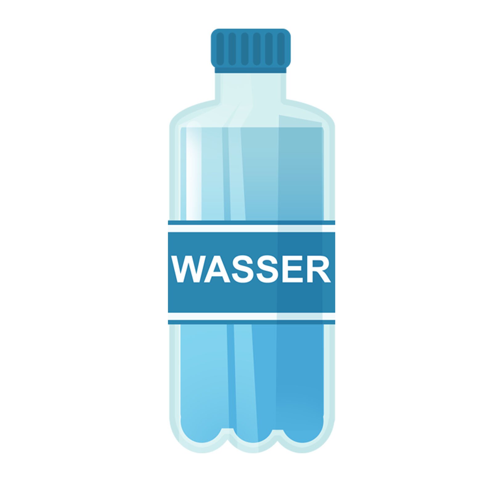 Ilustracja przedstawia plastikową butelkę wody.