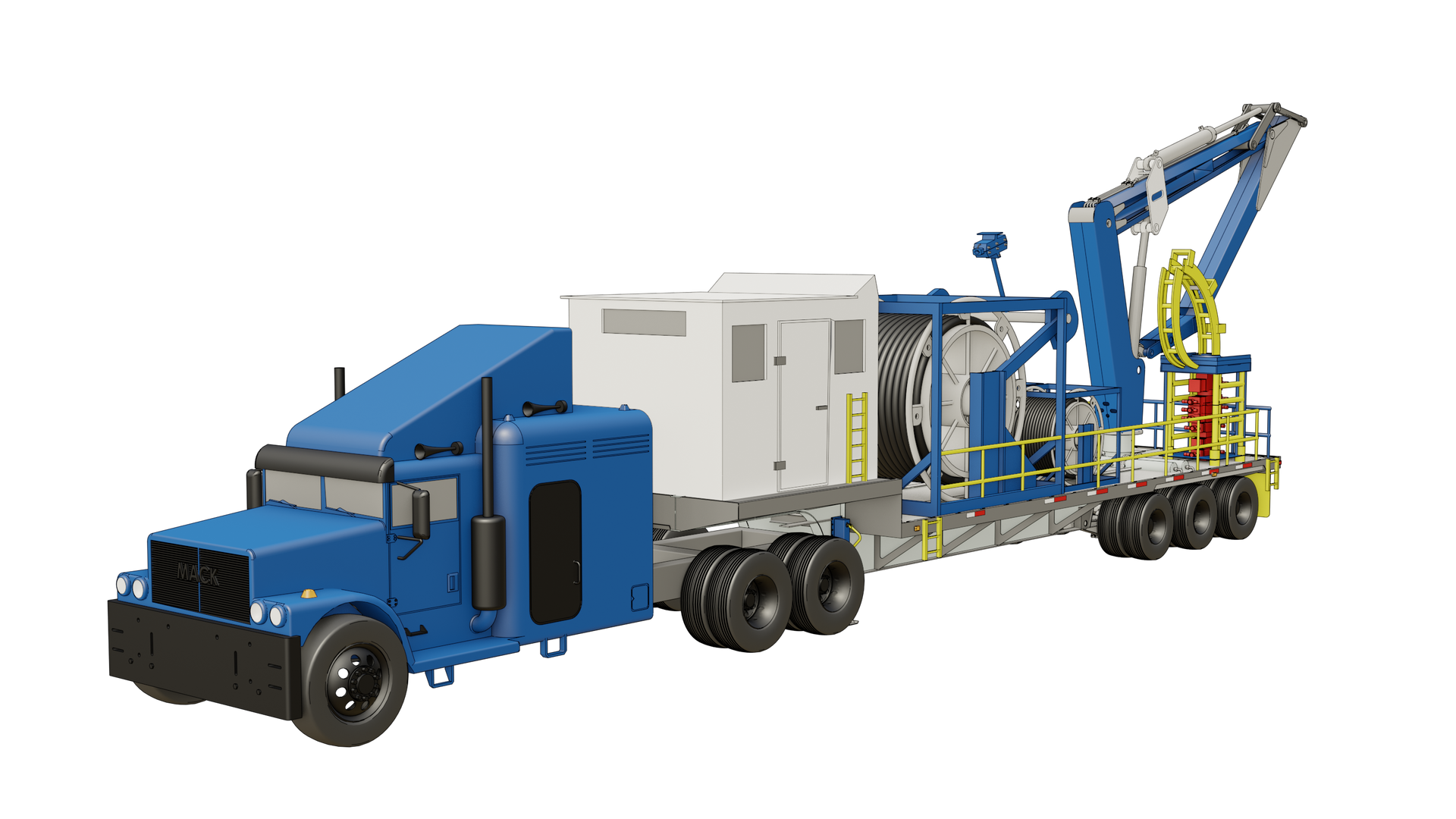 Urządzenie obróbcze Coiled Tubing jest stosowane do obróbki odwiertów samoczynnych ropnych i gazowych, w których wykonywane są prace bez konieczności  wyciągania rur wydobywczych z odwiertu.